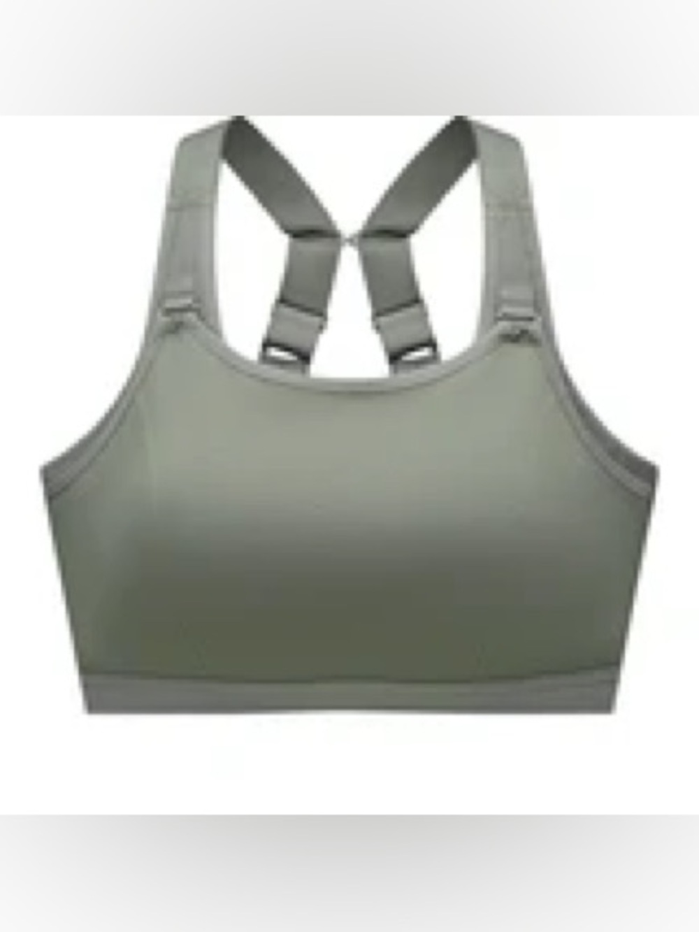 Understance Pulse Wireless Unpadded Sports Bra - Smoke Green